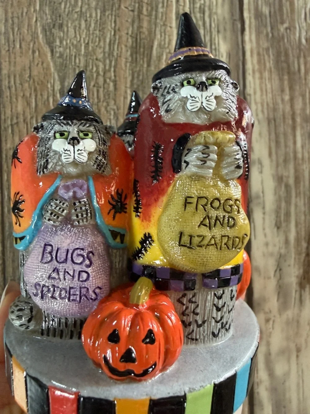 Halloween Cat Trio Wall Decor - Multi-Color